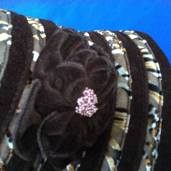 Laurant Benon Paris Cloche hat Brown - Picture 6 of 12